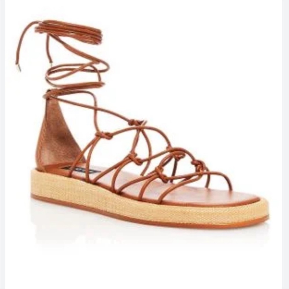 Aqua Bloomingdale’s Strappy Sandal